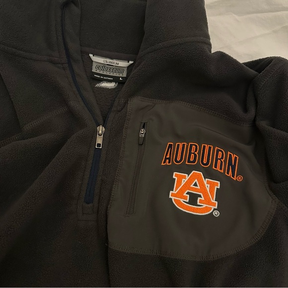 Auburn University Black Men's Sweater Fleece Soft Size Large L - Picture 6 of 6